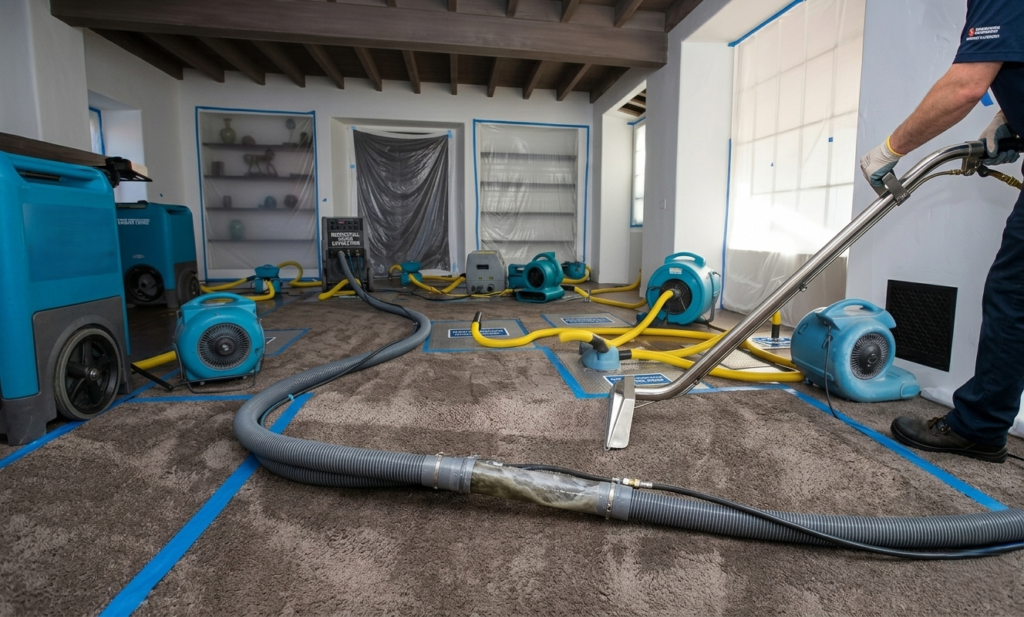 Water Extraction for Carpets & Upholstery