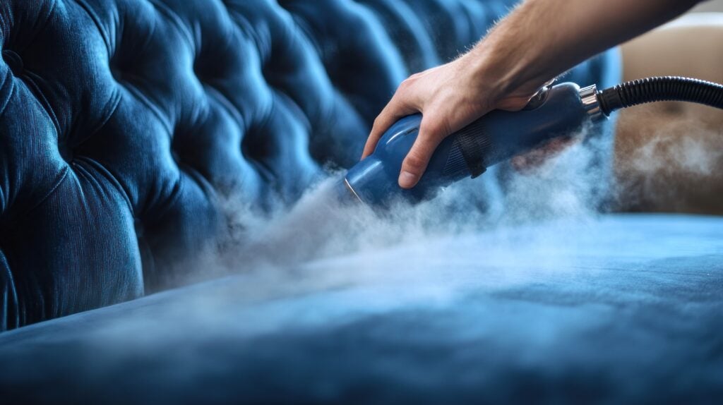 clean furniture after professional cleaning service
